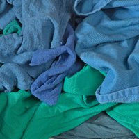 ALL RAGS N651-PK RECLAIMED HUCK TOWELS PACK