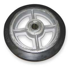 WESCO 150596 WHEEL 10X2 1/2 IN MOLD ON RUBBER