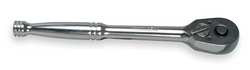 WESTWARD 4YP75 HAND RATCHET, 10 IN, CHROME, 1/2 IN