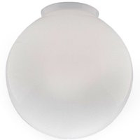 WESTINGHOUSE LIGHTING 8557100 LIGHT GLOBE PRISM BALL WHT 8IN