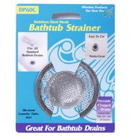 WHEDON PRODUCTS DP60C STRAINER BATH SS MESH