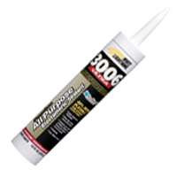 WHITE LIGHTNING WL003006 10OZ WHT ULTRA ADHESIVE CAULK