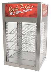 WISCO 00695D-S-001 HUMIDIFIED HEATED DISPLAY CASE 4 SHELF