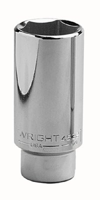WRIGHT TOOLS 4518 SOCKET 1/2" DRIVE 6 POINT DEEP SOCKET -