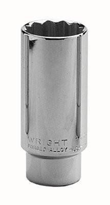 WRIGHT TOOLS 4622 SOCKET 1/2" DRIVE 12 POINT DEEP SOCKET -