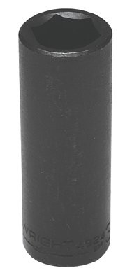 WRIGHT TOOLS 4918 9/16" 1/2"DR 6PT DEEP IMPACT SOCKET