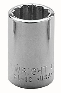 WRIGHT TOOLS 61-60MM 60MM 3/4DR. 12-PT METRICSOCKET
