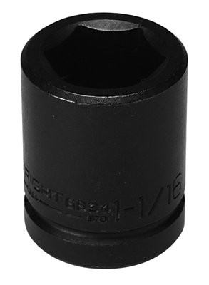 WRIGHT TOOLS 6834 1-1/16" 3/4"DR 6PT STD IMPACT SOCKET