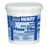 WW HENRY COMPANY 430-030 CLR THIN SPREAD TILE ADHESIVE