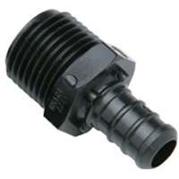 ZURN PEX QQPMC44X PEX AND PIPE ADAPTER POLYALLOY 3/4 IN