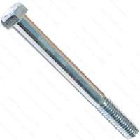 MIDWEST FASTENER 00064 BOLT HEX ZINC GRD 2 3/8X4