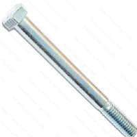 MIDWEST FASTENER 00304 BOLT HEX ZINC GRD 5 3/8X4