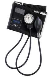 MABIS 01-110-021 ANEROID SPHYGMOMANOMETER,ADULT,ARM,BLACK
