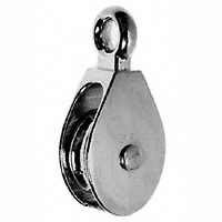 BARON MFG 0174ZD-2 TACKLE PULLEY SNGL 2IN
