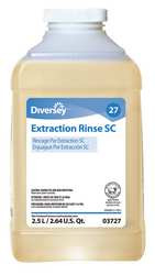 DIVERSEY 03727 CARPET EXTRACTION RINSE 2.5L CLEAR PK 2