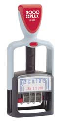 2000PLUS 038861 SELF-INKING MESSAGE DATE STAMP