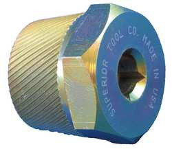 SUPERIOR TOOL 05255 TUB DRAIN TOOL REMOVER 1-1/2 IN BRASS