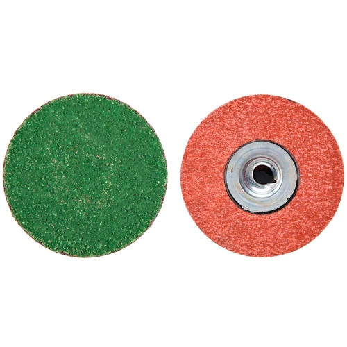 MERIT ABRASIVES 08834167073 3" 40 GRIT ZIRCONIA ALUMINA QUICK CHANGE