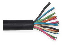 CAROL 09616.35.01 PORTABLE CORD, SOOW, 16 AWG, 16 C, BLACK