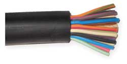 CAROL 09616.99.01 PORTABLE CORD, SOOW, 16 AWG, 16 C, BLACK
