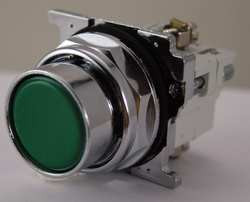 EATON 10250T103-51 H4399 NON-ILLUM PUSH BUTTON 30MM 1NC GRE