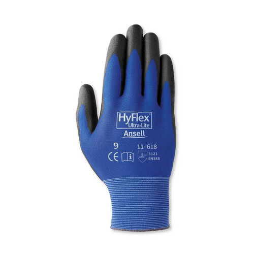ANSELL 11-618-8 HYFLEX 11-618 GENL PURPW/18 GA NYLON LIN
