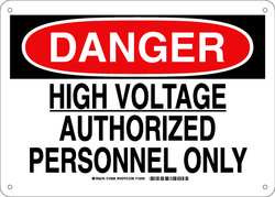 BRADY SPC ABSORBENTS 123698 DANGER SIGN 10X14