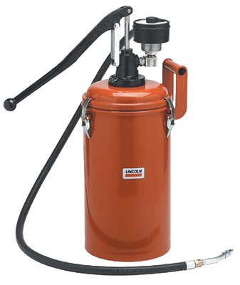 LINCOLN INDUSTRIAL 1253 30LB. PORTABLE GREASE PUMP 2870PTS. W/