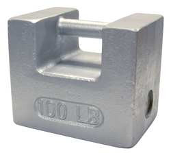 RICE LAKE WEIGHING SYSTEMS 12862 CALIBRATION WEIGHT,100 LB. NOMINAL MASS