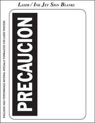BRADY SPC ABSORBENTS 12931 SIGN AND LABEL BLANKS,7INHX10INW,PK25
