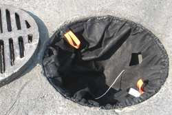 ENPAC 1343 CATCH BASIN INSERT 500 GPM BLACK