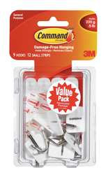 COMMAND 17067-VP HOOK WIRE ADH VP SMALL WHT