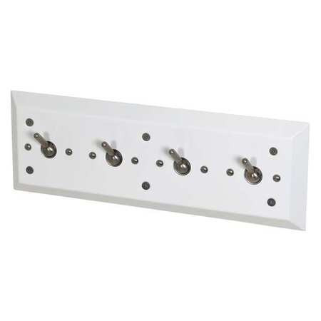 BESTCARE WH1828-SLPT SECURITY HOOK 4 HOOK 7/8IN D ENVIROGLAZE