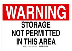 BRADY SPC ABSORBENTS 18916 SIGN,SAFETY,10"X14",PLASTIC