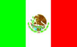 NYLGLO 195712 MEXICO FLAG 5X8 FT NYLON