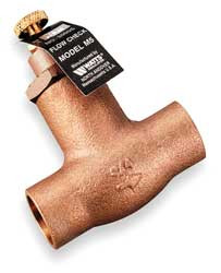 WATTS 2000S 1 FLOW CHECK VALVE 1 IN SWEAT BRONZE