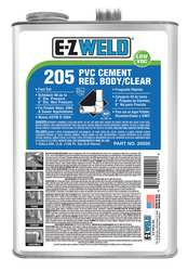 EZ WELD 20505 PIPE CEMENT SOLVENT,CLEAR
