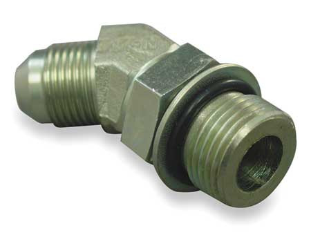 EATON 2061-6-6S 3/8" TUBE OD X 3/8" ORB 37&DEG; STEEL FL