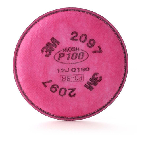 3M 2097 FILTER P100 BAYONET MAGENTA PK 2