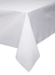 HOFFMASTER 210441 TABLECOVER LINEN-LIKE 50X108" WHT