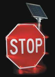TAPCO 2180-00209 LED STOP SIGN STOP WHITE/RED