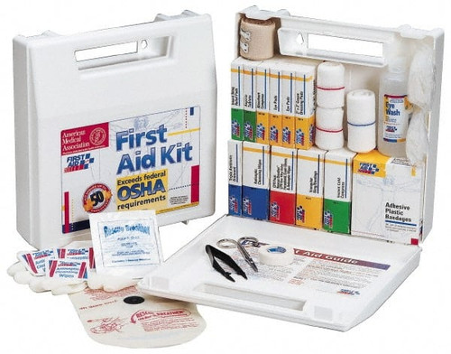 FIRST AID ONLY 224-U/FAO 25 PERSON FIRST AID KITMETAL CASE