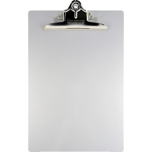 SAUNDERS 22517 ALUMINUM CLIPBOARD,ANTIMICROBIAL,6 CLIP