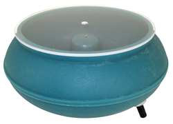 RAYTECH 23-036 VIBRATORY TUMBLER BOWL AND LID,12" DIA.