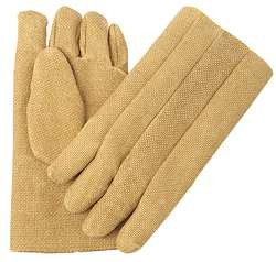 CHICAGO PROTECTIVE APPAREL 234-ZP HEAT RESISTANT GLOVES ZETEXPLUS TAN PR