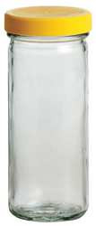QORPAK 239568 GLASS BOTTLE 8 OZ. CLEAR PK 24
