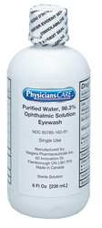 ACME UNITED 24-050G PERSONAL EYE WASH BOTTLE 8 OZ.