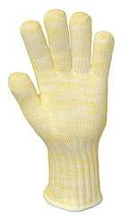 WELLS LAMONT 2610M-GR HEAT RESISTANT GLOVE M YELLOW/WHITE PK12
