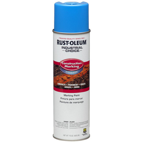 RUST-OLEUM 264694 PAINT MARKING CAUTION BLU 17OZ