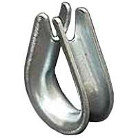 BARON MFG 264EG-3/8 CABLE THIMBLE GALVANIZED 3/8